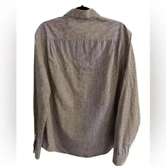 Penguin By Munsingwear Men’s XL Long Sleeve Button Up Slim Fit Red Blue Plaid - Picture 6 of 8